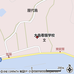 大島看護専門学校周辺の地図