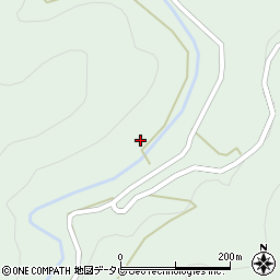 徳島県勝浦郡勝浦町棚野奥立川45周辺の地図