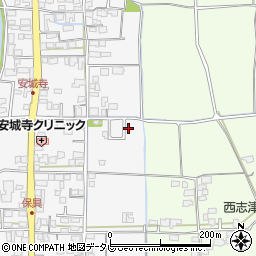 愛媛県松山市安城寺町1190周辺の地図