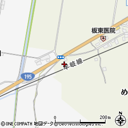 徳島県阿南市内原町めい谷2周辺の地図