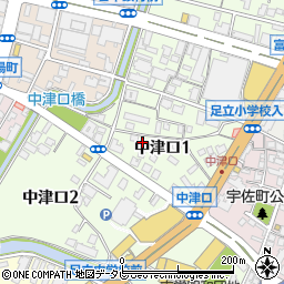 〒802-0018 福岡県北九州市小倉北区中津口の地図