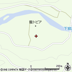 和歌山県田辺市龍神村柳瀬529周辺の地図