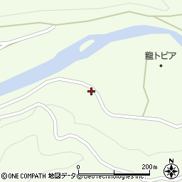 和歌山県田辺市龍神村柳瀬420周辺の地図