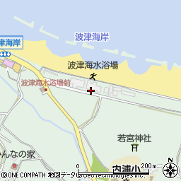 岡垣町　老人憩の家若潮荘周辺の地図