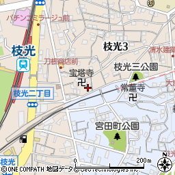 吉岡アパート周辺の地図