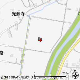 徳島県阿南市桑野町町周辺の地図