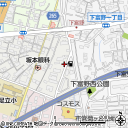 小倉交通グループ平和タクシー株式会社　本社営業所周辺の地図
