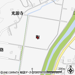 徳島県阿南市桑野町（町）周辺の地図