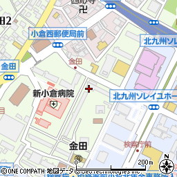 西日本シティ銀行小倉金田支店 ＡＴＭ周辺の地図