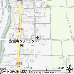 愛媛県松山市安城寺町1195周辺の地図
