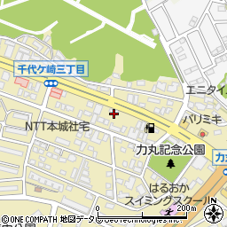トヨタレンタリース博多本城店周辺の地図