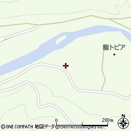 和歌山県田辺市龍神村柳瀬421周辺の地図