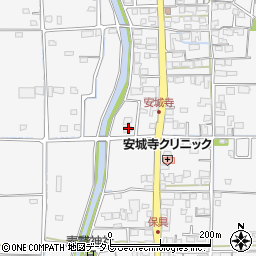 愛媛県松山市安城寺町1038周辺の地図