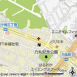 福岡県北九州市八幡西区力丸町12周辺の地図