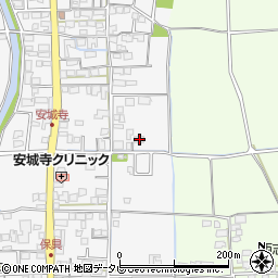 愛媛県松山市安城寺町1194周辺の地図