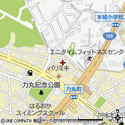 福岡県北九州市八幡西区力丸町14周辺の地図
