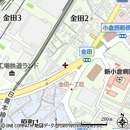 熊本ビル周辺の地図