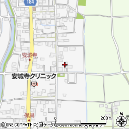 愛媛県松山市安城寺町1197周辺の地図