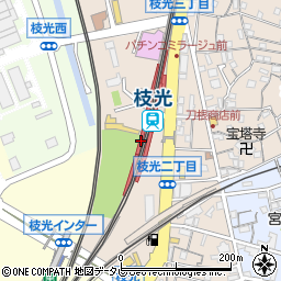 枝光駅周辺の地図