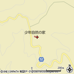 熊野少年自然の家周辺の地図
