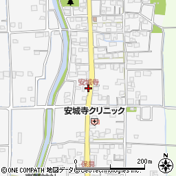 安城寺周辺の地図