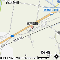 徳島県阿南市内原町筒崎10周辺の地図