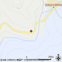 徳島県三好市西祖谷山村西岡51-4周辺の地図