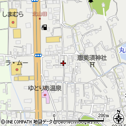 愛媛県松山市谷町159周辺の地図