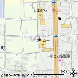 愛媛県松山市谷町96周辺の地図