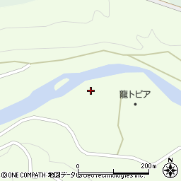 和歌山県田辺市龍神村柳瀬437周辺の地図