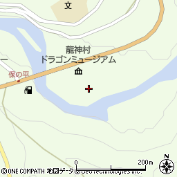 和歌山県田辺市龍神村柳瀬909周辺の地図