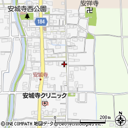 愛媛県松山市安城寺町1061周辺の地図