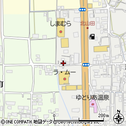 愛媛県松山市谷町103周辺の地図