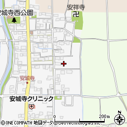 愛媛県松山市安城寺町1206周辺の地図