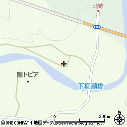 和歌山県田辺市龍神村柳瀬68周辺の地図