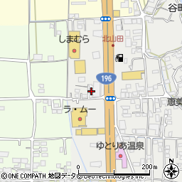 愛媛県松山市谷町102周辺の地図