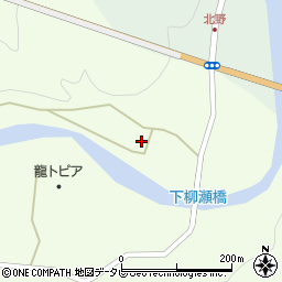 和歌山県田辺市龍神村柳瀬65周辺の地図