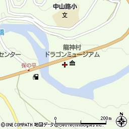 和歌山県田辺市龍神村柳瀬897周辺の地図