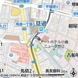 北九州商工会議所　商工貿易会館周辺の地図