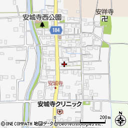 愛媛県松山市安城寺町1055周辺の地図