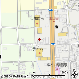 愛媛県松山市谷町106周辺の地図