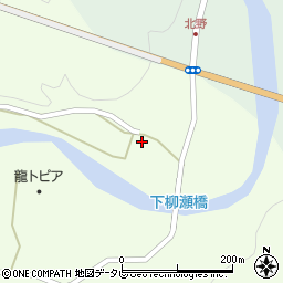 和歌山県田辺市龍神村柳瀬63周辺の地図