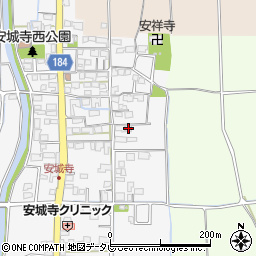 愛媛県松山市安城寺町1209周辺の地図
