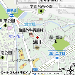 タカサキ薬局浅川店周辺の地図