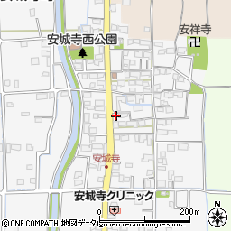 愛媛県松山市安城寺町1053周辺の地図