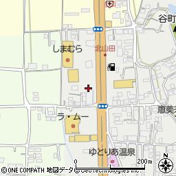 愛媛県松山市谷町101周辺の地図