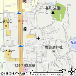 愛媛県松山市谷町202周辺の地図