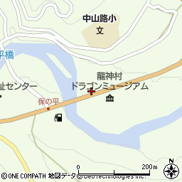 和歌山県田辺市龍神村柳瀬880周辺の地図