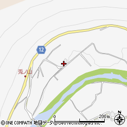 愛媛県西条市兎之山甲312-1周辺の地図