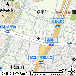 西鉄不動産株式会社西鉄の仲介小倉店周辺の地図